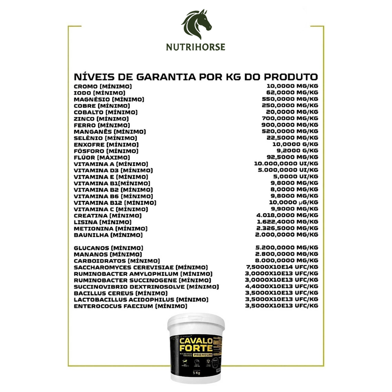 Cavalo Forte Premium 1KG