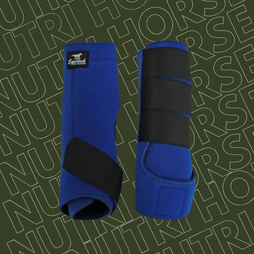 Caneleira Equitech Traseira Azul